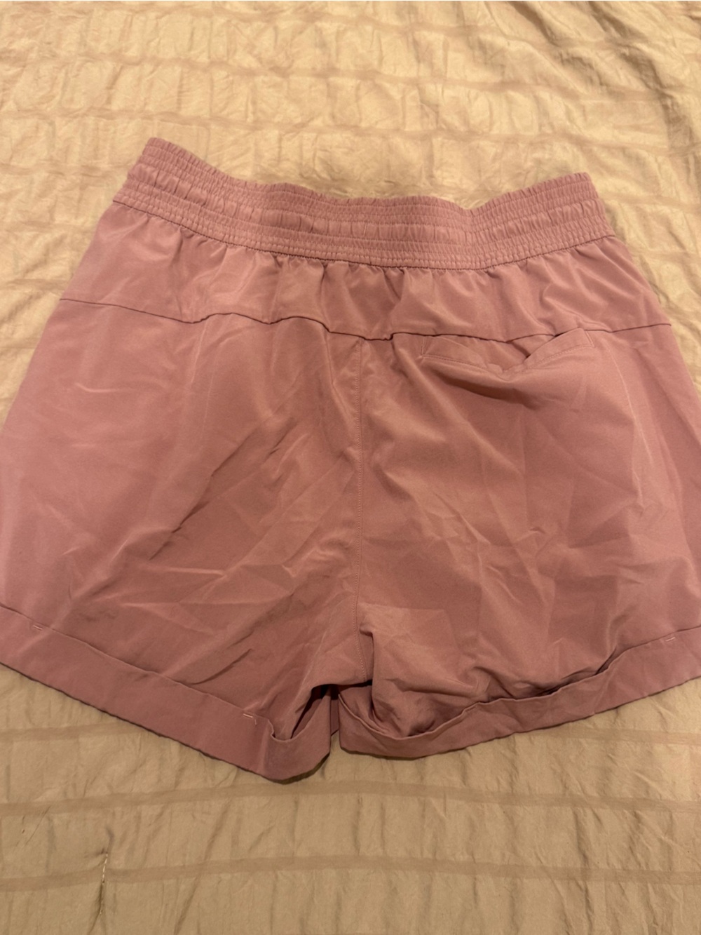 lululemon athletica Girls' Dusty Rose Drawstring Athletic Shorts - Picture 3 of 3